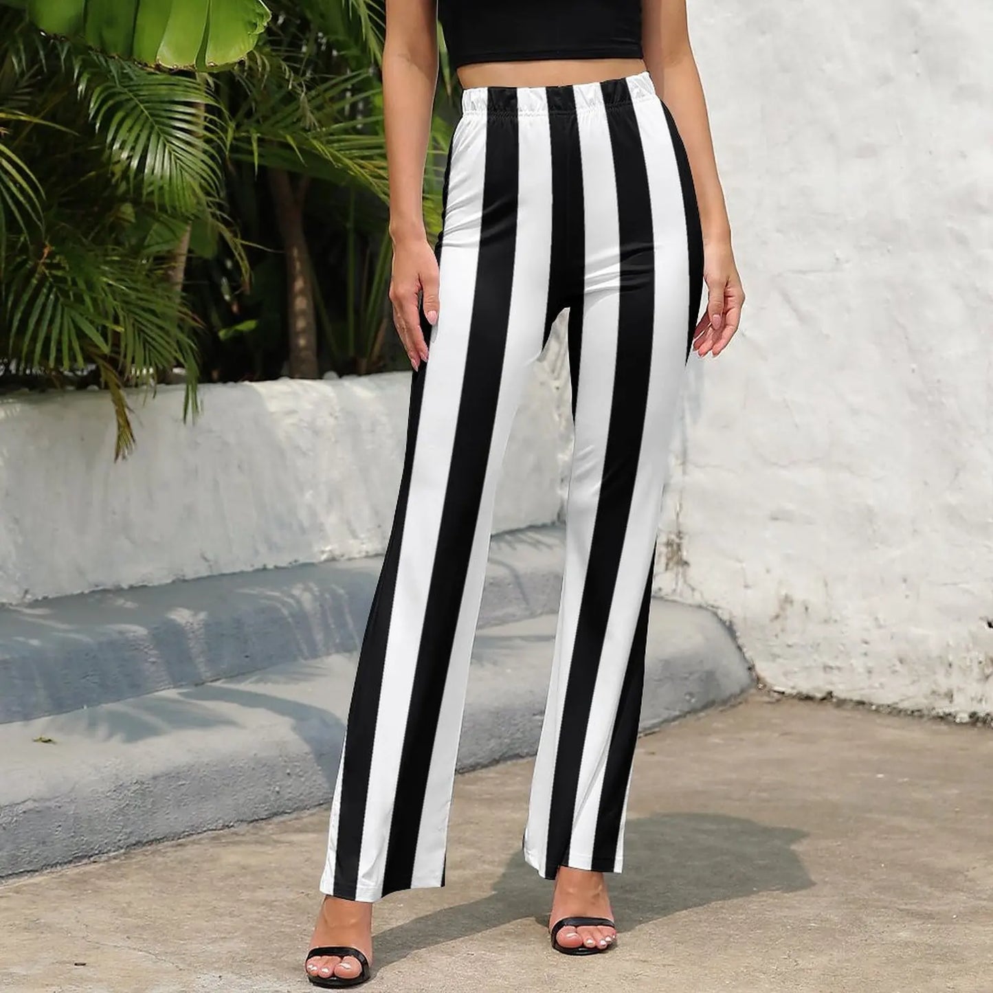 Calça Flare Listradas