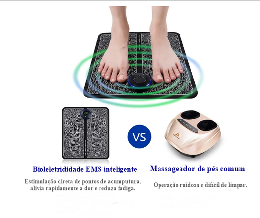 Massagem Elétrica com EMS para os Pés. - Lindas & Cia Shop